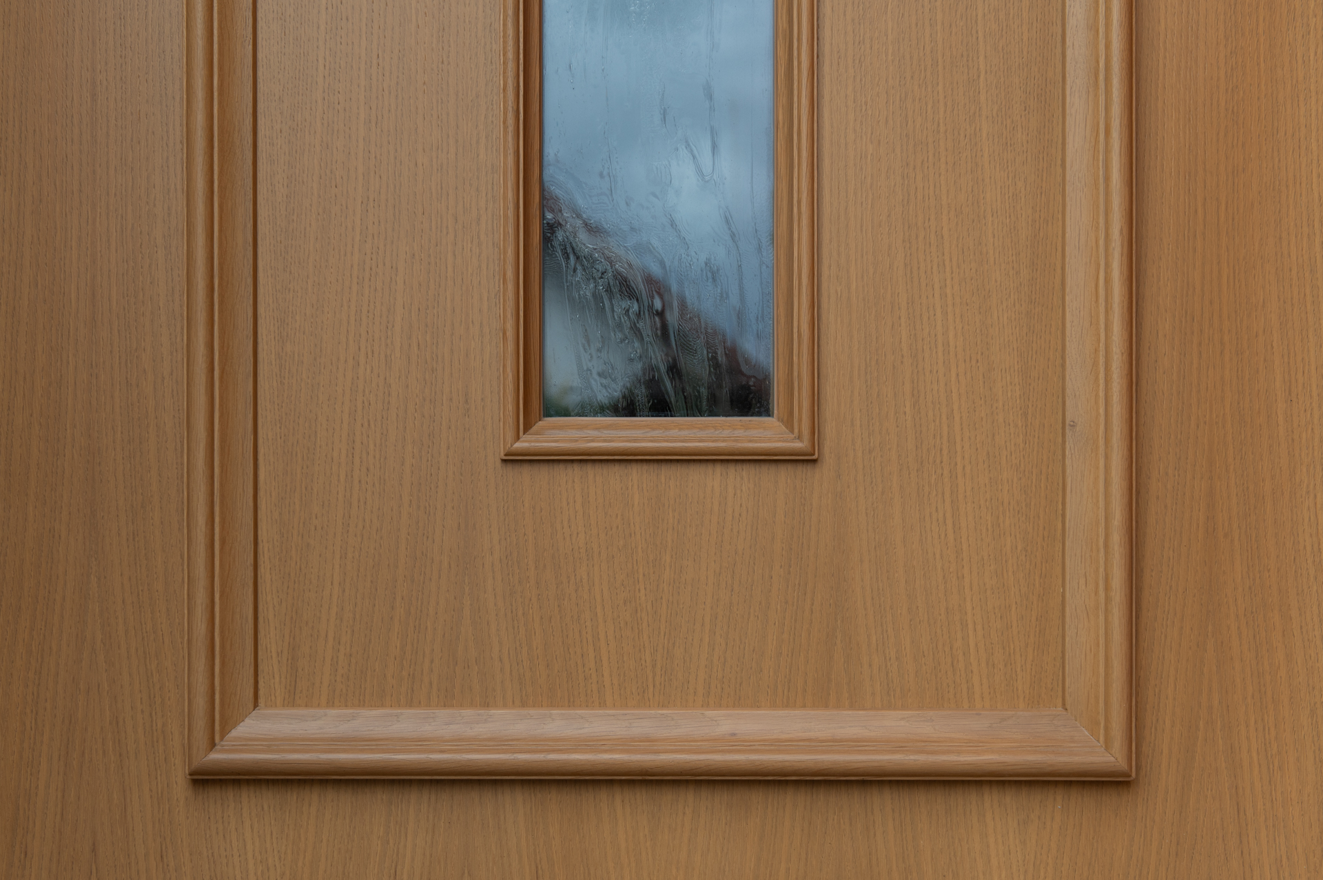 Haustüre mit Profilleiste