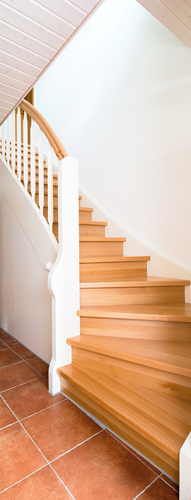 Treppe für ein Wohnhaus